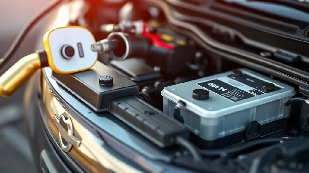 Técnico inspecionando módulos de bateria de carro elétrico em oficina autorizada no Brasil